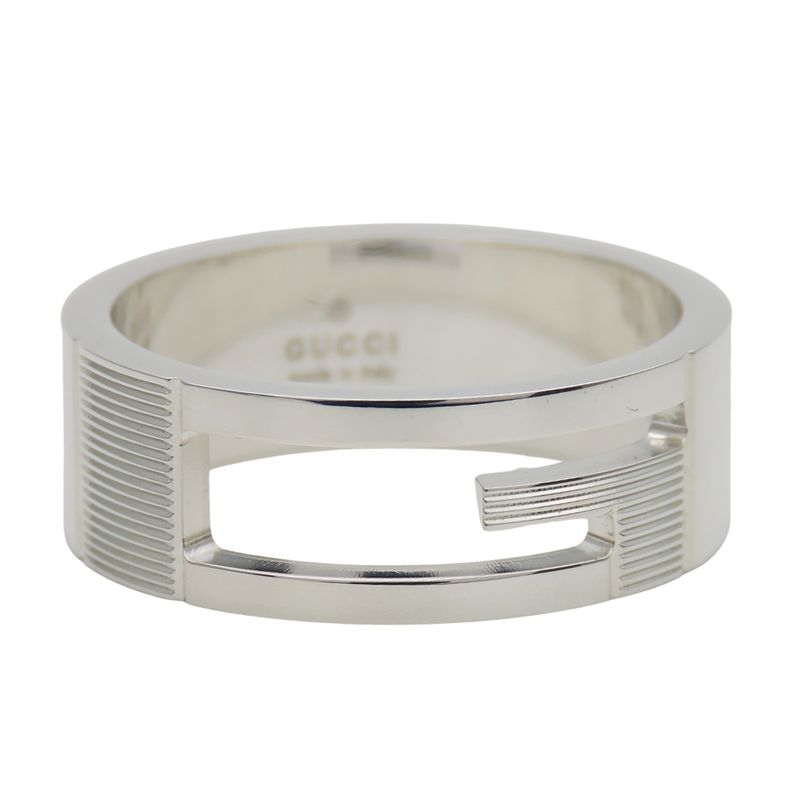 Gucci Ring - Blanchette 23 Silver 925 Approx 8.9 G Silver Accessories Men's