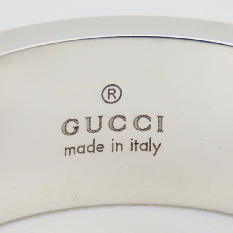 Gucci Ring - Blanchette 23 Silver 925 Approx 8.9 G Silver Accessories Men's