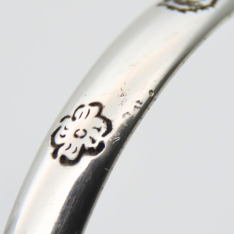 Gucci Bangle Blind for Love 18 925 Silver Approx 12.6g Silver Bracelet Accessory