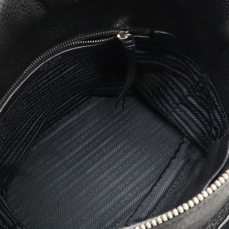 Prada Vittero Phoenix Shoulder Bag Striped Shoulder Vittero Dino Soft Leather