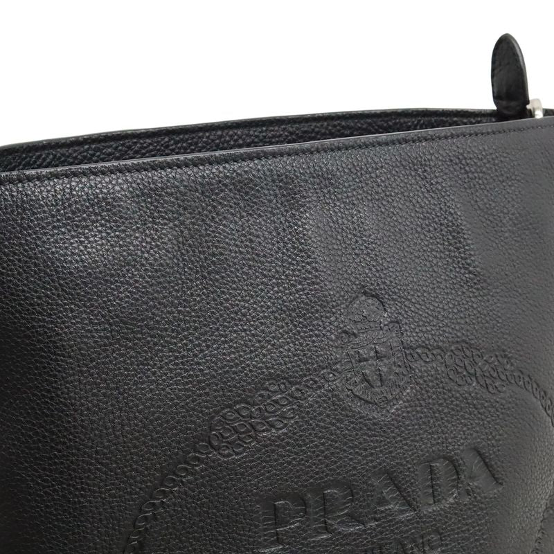 Prada Vittero Phoenix Shoulder Bag Striped Shoulder Vittero Dino Soft Leather