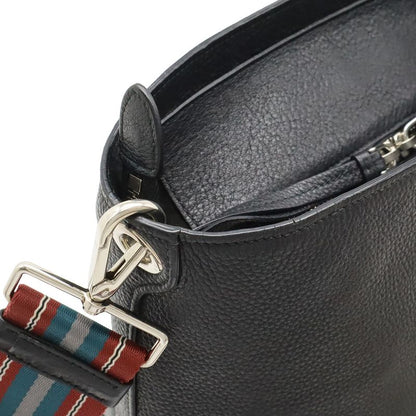Prada Vittero Phoenix Shoulder Bag Striped Shoulder Vittero Dino Soft Leather