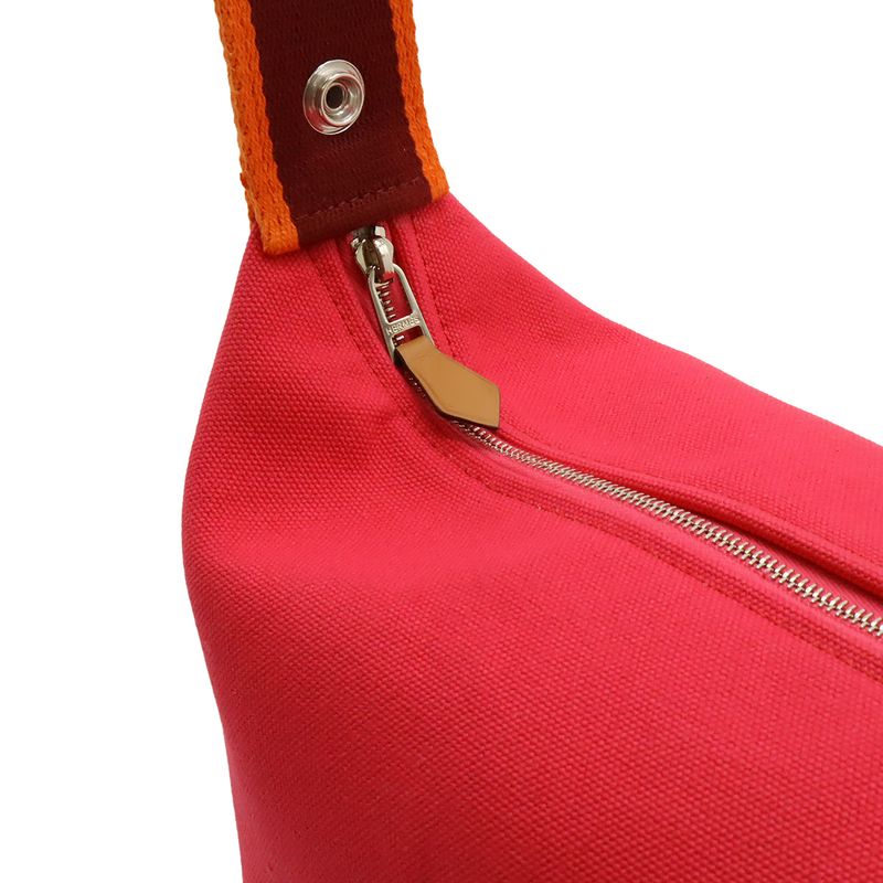 Hermes Brid a Black PM Bath Pouch Cosmetic Pouch Cosmetic Pouch Handbag Canvas