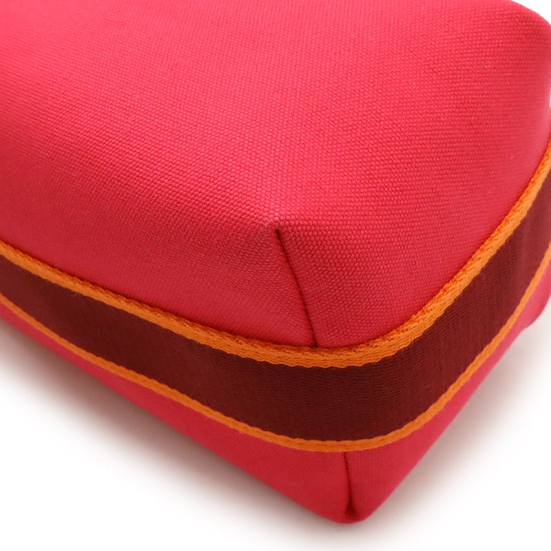 Hermes Brid a Black PM Bath Pouch Cosmetic Pouch Cosmetic Pouch Handbag Canvas