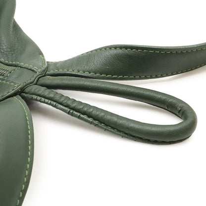 Loewe Anton S Ring Backpack Sac Backpack Calf Leather Khaki Green Gold Hardware