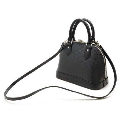Louis Vuitton Epi Alma BB Handbag Mini Bag 2way Shoulder Bag Noir Black M24645