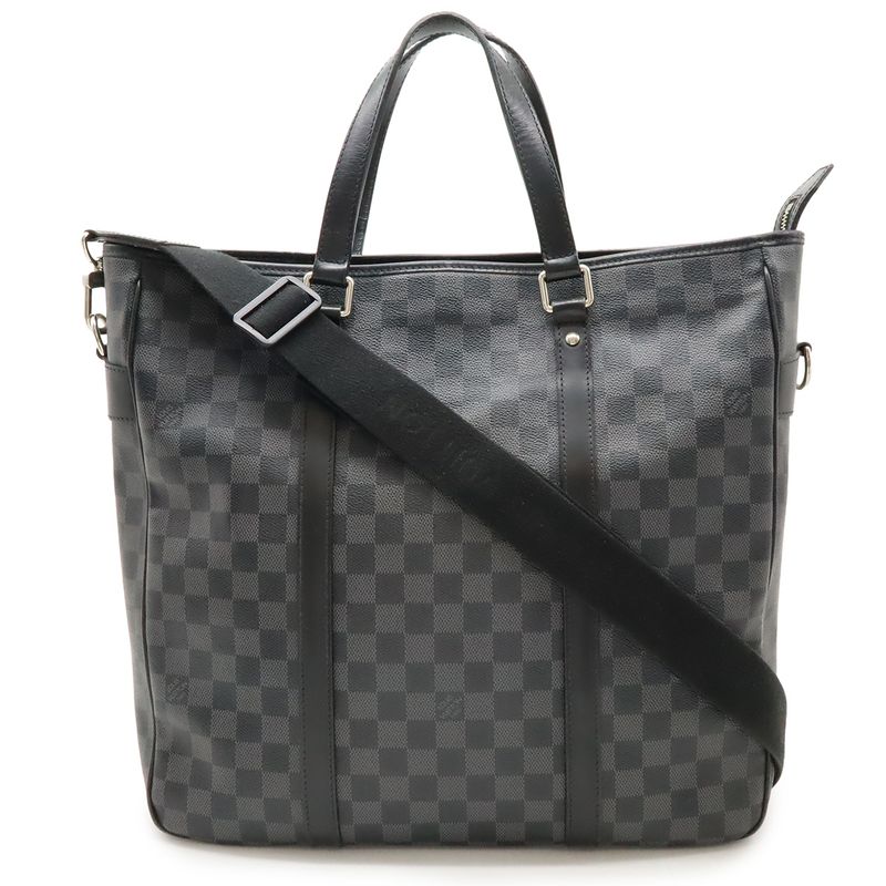 Louis Vuitton Damier Graphite Tadao Tote Bag Business Bag Briefcase 2way