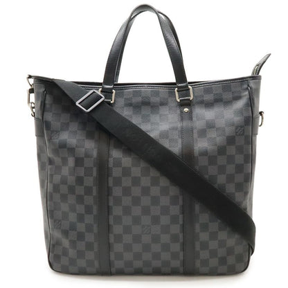 Louis Vuitton Damier Graphite Tadao Tote Bag Business Bag Briefcase 2way