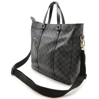 Louis Vuitton Damier Graphite Tadao Tote Bag Business Bag Briefcase 2way