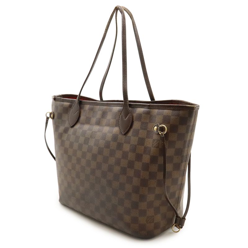 Louis Vuitton Damier Neverfull MM Tote Bag Shoulder Bag Shoulder Tote Pouch