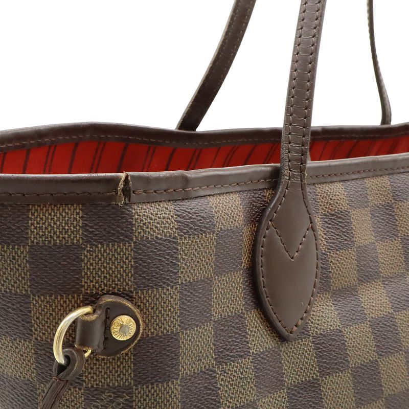 Louis Vuitton Damier Neverfull MM Tote Bag Shoulder Bag Shoulder Tote Pouch