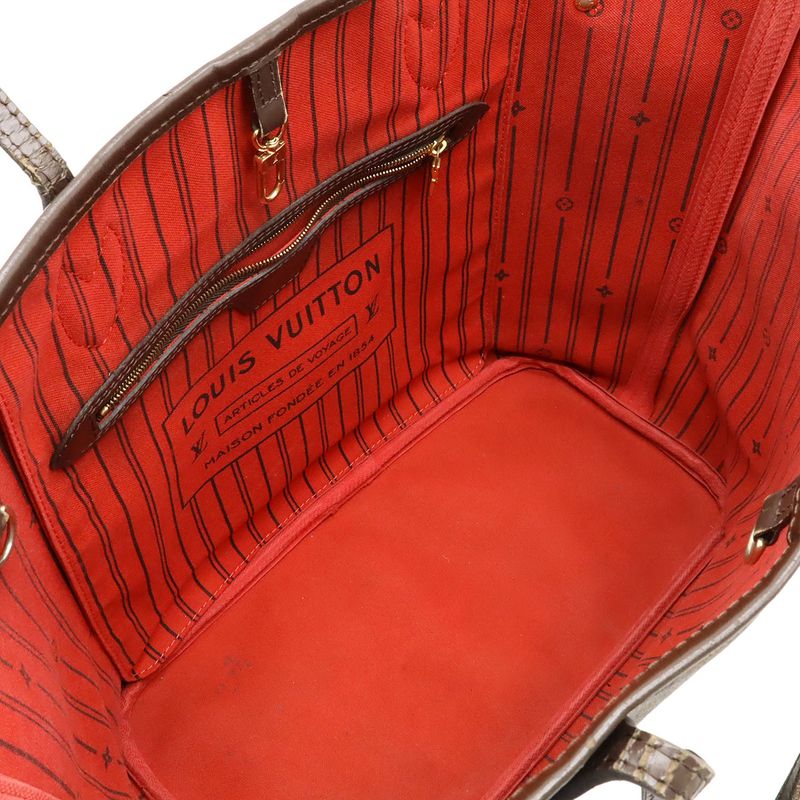 Louis Vuitton Damier Neverfull MM Tote Bag Shoulder Bag Shoulder Tote Pouch