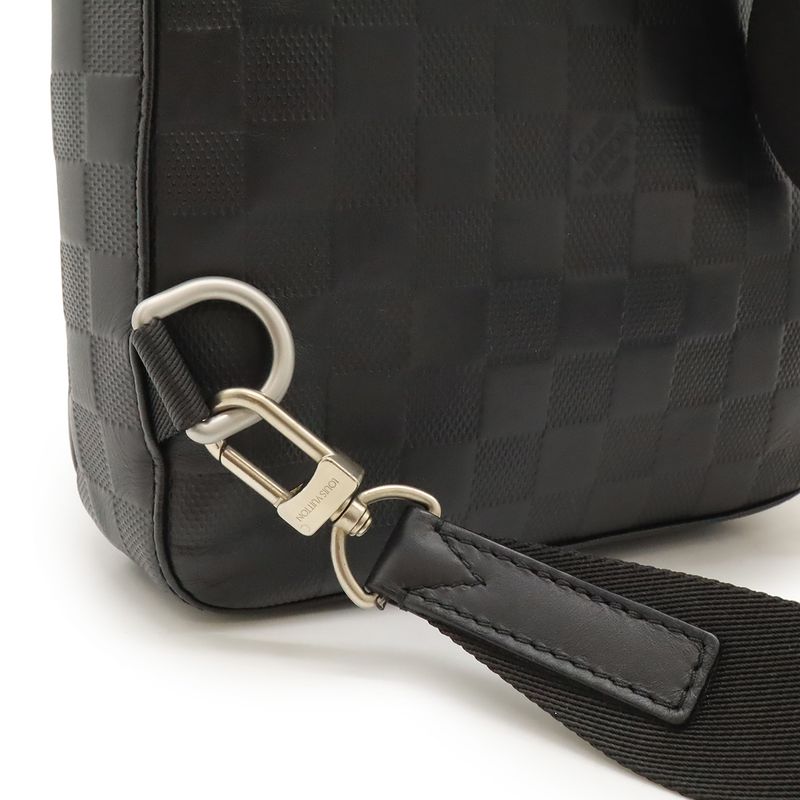 Louis Vuitton Damier Infini Avenue Sling Bag Body Bag Shoulder Bag Onyx Black