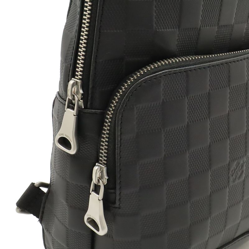 Louis Vuitton Damier Infini Avenue Sling Bag Body Bag Shoulder Bag Onyx Black