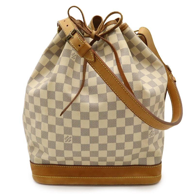 Louis Vuitton Damier Azure Noe Shoulder Bag Semi Shoulder One Shoulder Draw Strin