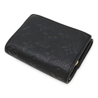 Louis Vuitton Monogram Empreinte Portefeuille Metis Compact Trifold Wallet Noir