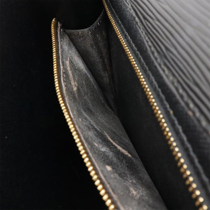 Louis Vuitton Epi Art Deco Second Bag Clutch Bag Leather Noir Black M52632