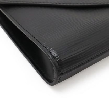 Louis Vuitton Epi Art Deco Second Bag Clutch Bag Leather Noir Black M52632