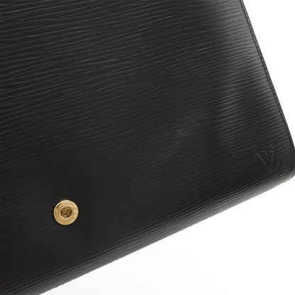 Louis Vuitton Epi Art Deco Second Bag Clutch Bag Leather Noir Black M52632