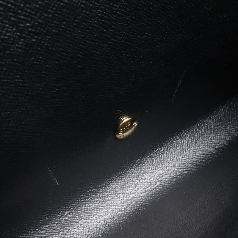 Louis Vuitton Epi Art Deco Second Bag Clutch Bag Leather Noir Black M52632