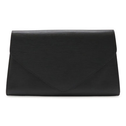 Louis Vuitton Epi Art Deco Second Bag Clutch Bag Leather Noir Black M52632
