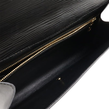 Louis Vuitton Epi Art Deco Second Bag Clutch Bag Leather Noir Black M52632