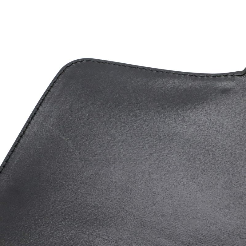 Gucci Ally GG Marmont Shoulder Bag Pochette Leather Black Gold Hardware 550129