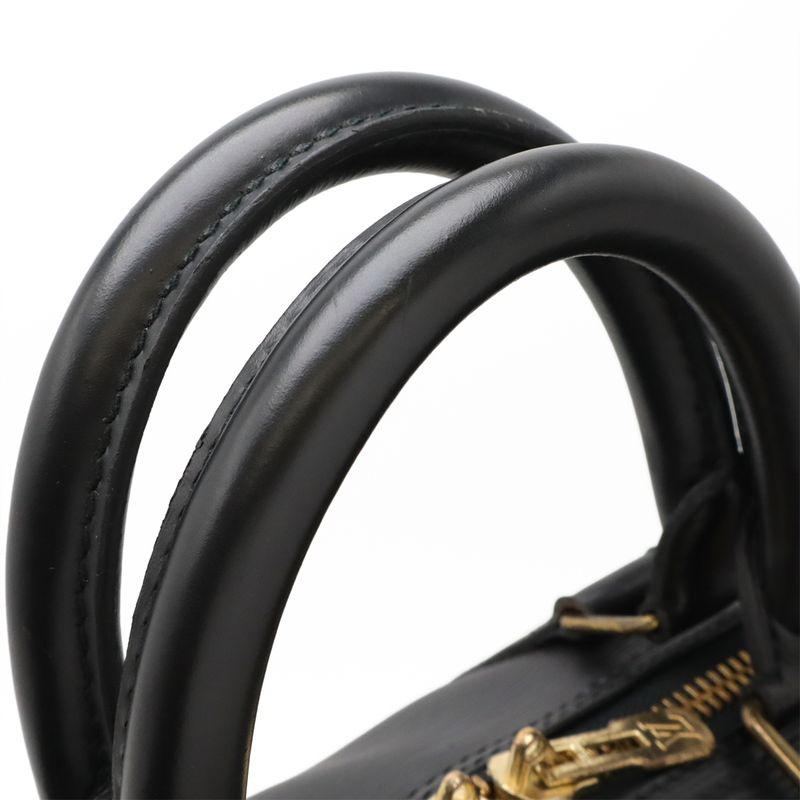 Louis Vuitton Epi Keepall 45 Boston Bag Travel Purse Travel Bag Noir Black Gold