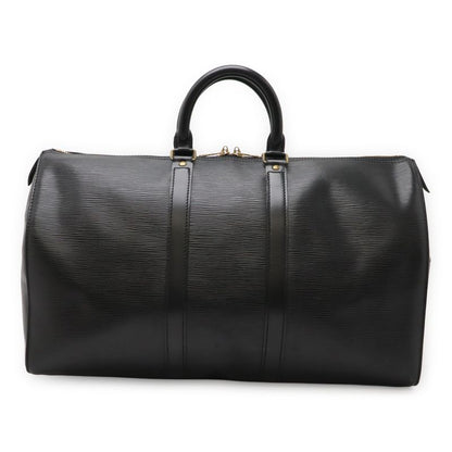 Louis Vuitton Epi Keepall 45 Boston Bag Travel Purse Travel Bag Noir Black Gold