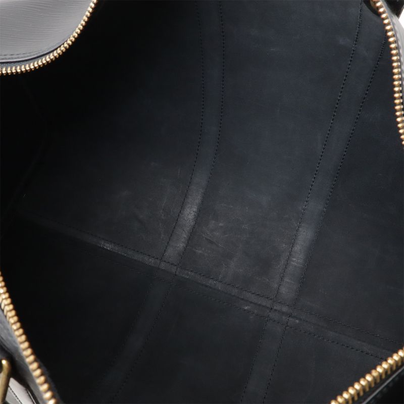 Louis Vuitton Epi Keepall 45 Boston Bag Travel Purse Travel Bag Noir Black Gold