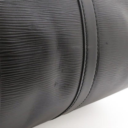 Louis Vuitton Epi Keepall 45 Boston Bag Travel Purse Travel Bag Noir Black Gold