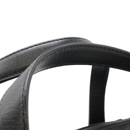 Chanel New Travel Line Handbag 2way Tote Bag Nylon Jacquard Leather Black A15970