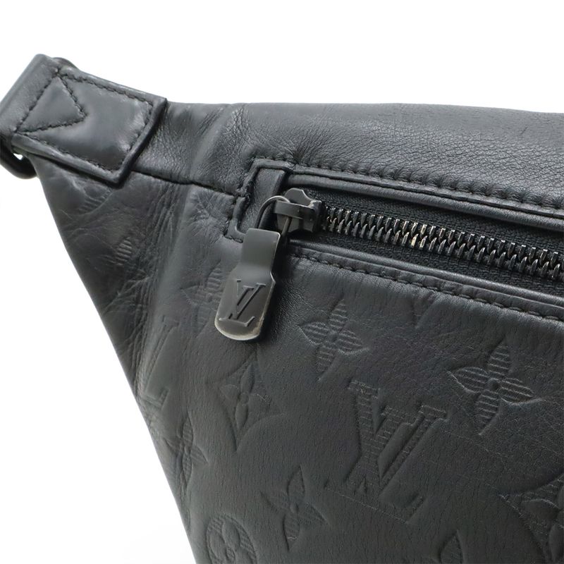 Louis Vuitton Monogram Shadow Discovery Bum Bag PM Waist Bag Waist Pouch Body