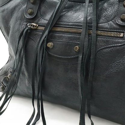 Balenciaga the City Editor's Bag Handbag 2way Shoulder Bag Shoulder Leather