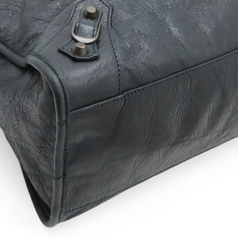 Balenciaga the City Editor's Bag Handbag 2way Shoulder Bag Shoulder Leather