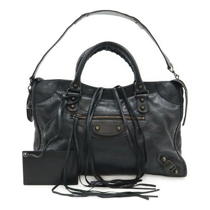 Balenciaga the City Editor's Bag Handbag 2way Shoulder Bag Shoulder Leather