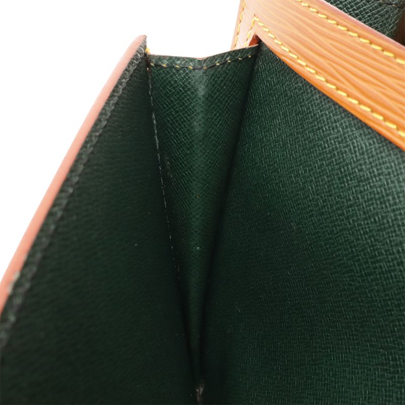 Louis Vuitton Epi Serie Dragonne Second Bag Clutch Bag Leather Zipangu Gold