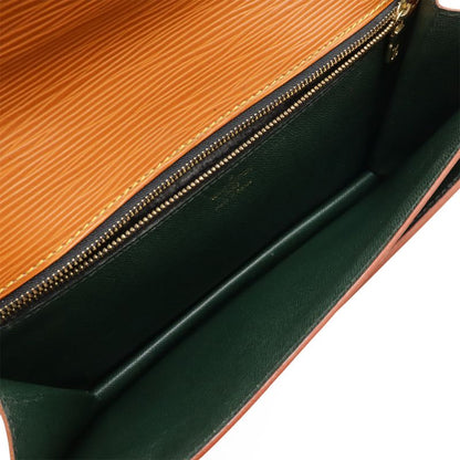 Louis Vuitton Epi Serie Dragonne Second Bag Clutch Bag Leather Zipangu Gold