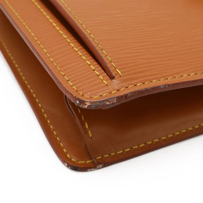 Louis Vuitton Epi Serie Dragonne Second Bag Clutch Bag Leather Zipangu Gold