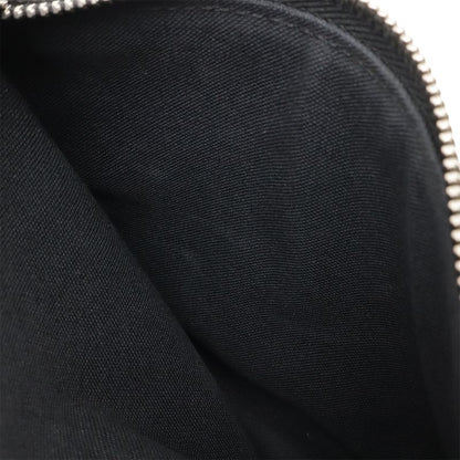 Louis Vuitton Taiga Dimitri Shoulder Bag Crossbody Leather Ardoise Black Silver