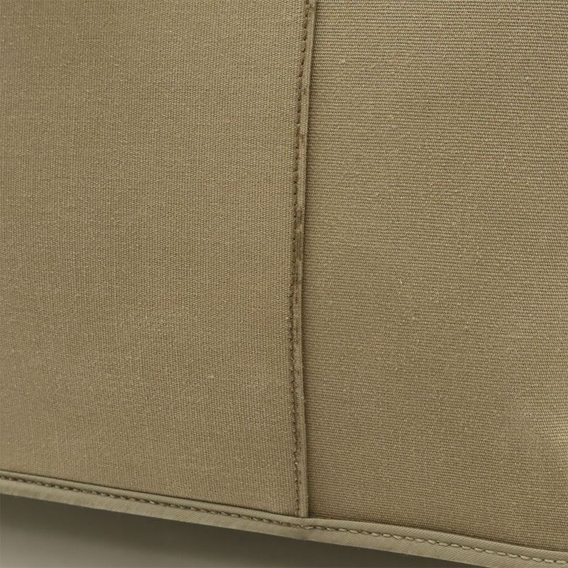 Hermes Cabas Cook PM Tote Handbag 2way Shoulder Bag Shoulder Toile Officier