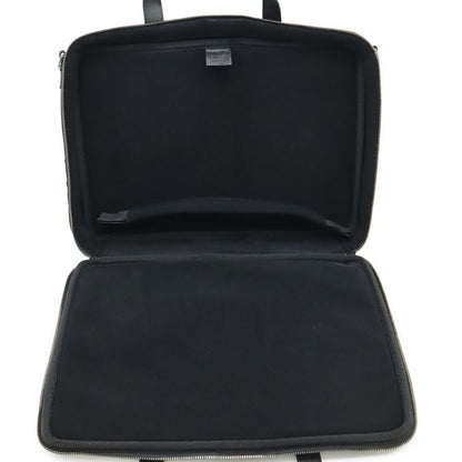 Gucci Logo Plate Business Bag Briefcase Document Purse 2way Shoulder Bag Nylon