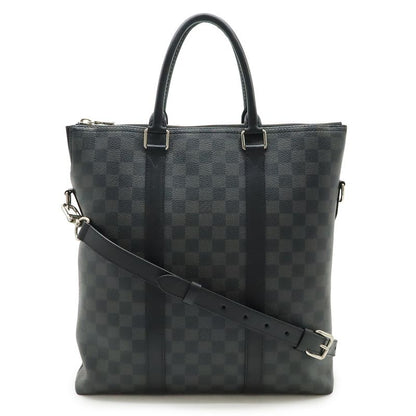 Louis Vuitton Damier Graphite Anton Tote Bag 2way Shoulder Bag Crossbody N40000