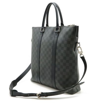 Louis Vuitton Damier Graphite Anton Tote Bag 2way Shoulder Bag Crossbody N40000