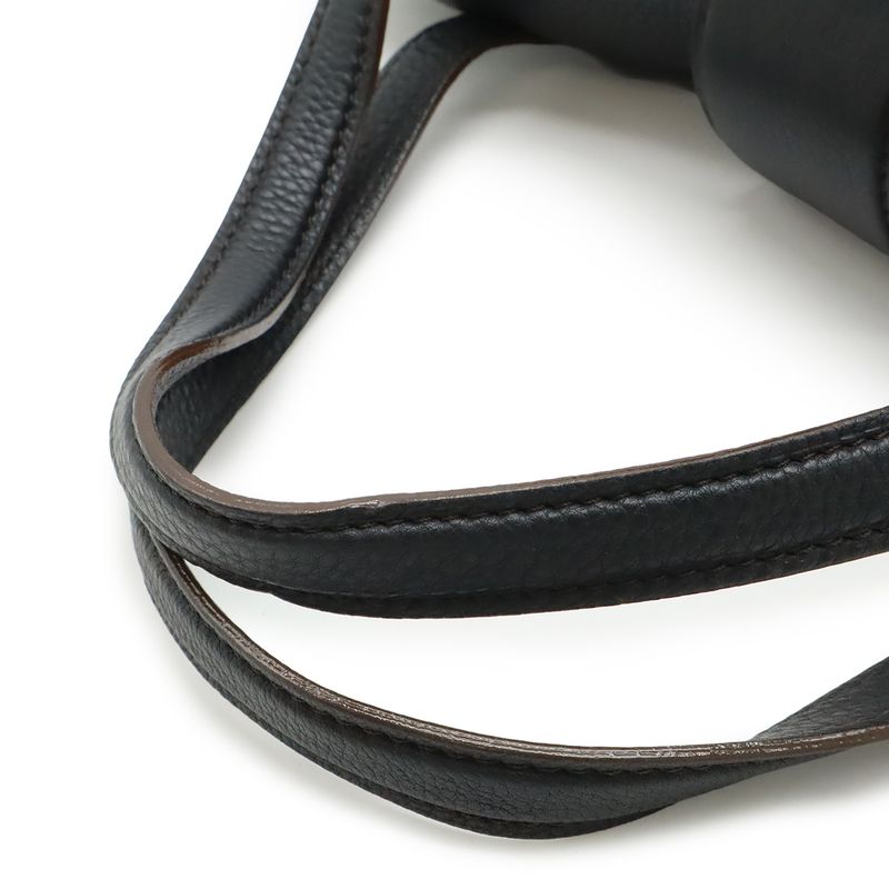 Louis Vuitton Monogram Mahina Sealth PM Handbag Tote Bag Noir Black Gold