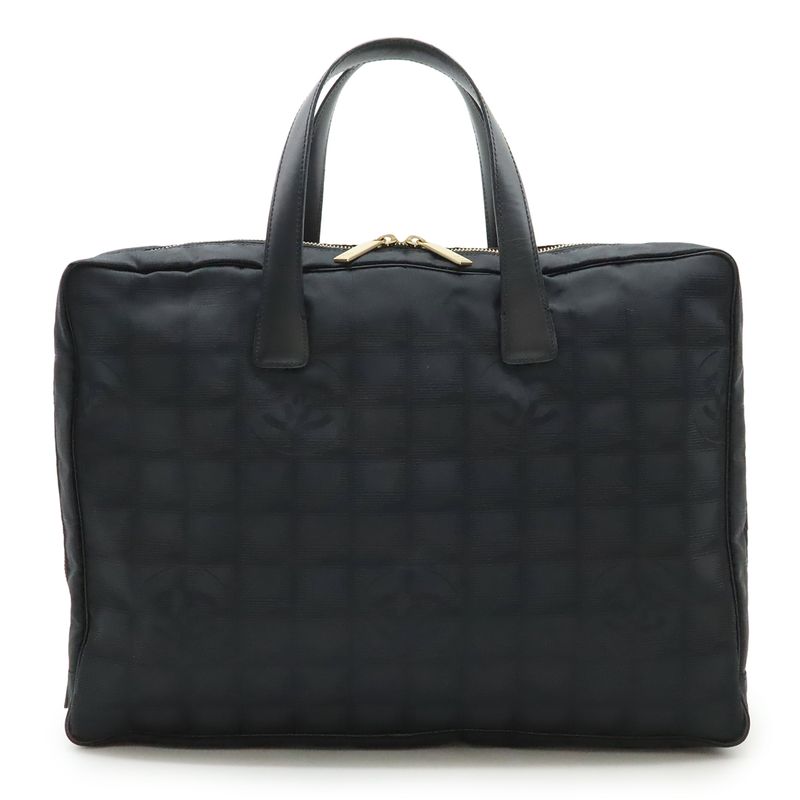 Chanel New Travel Line Business Bag Briefcase Document Purse Computer Case