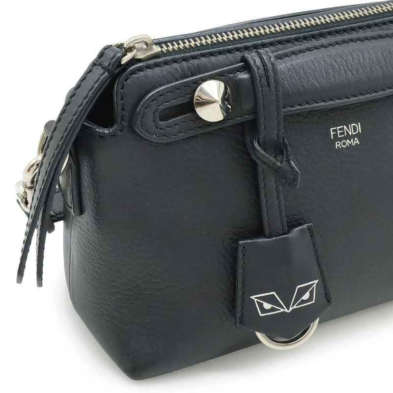 Fendi by the Way by the Way Mini Handbag Mini Bag 2way Shoulder Bag Leather