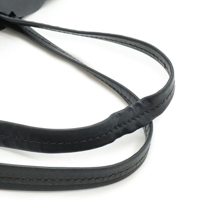 Celine Horizontal Cabas Tote Large Tote Shoulder Bag Leather Black