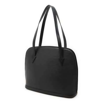Louis Vuitton Epi Lu Sac Shoulder Bag Tote Bag Shoulder Tote Leather Noir Black