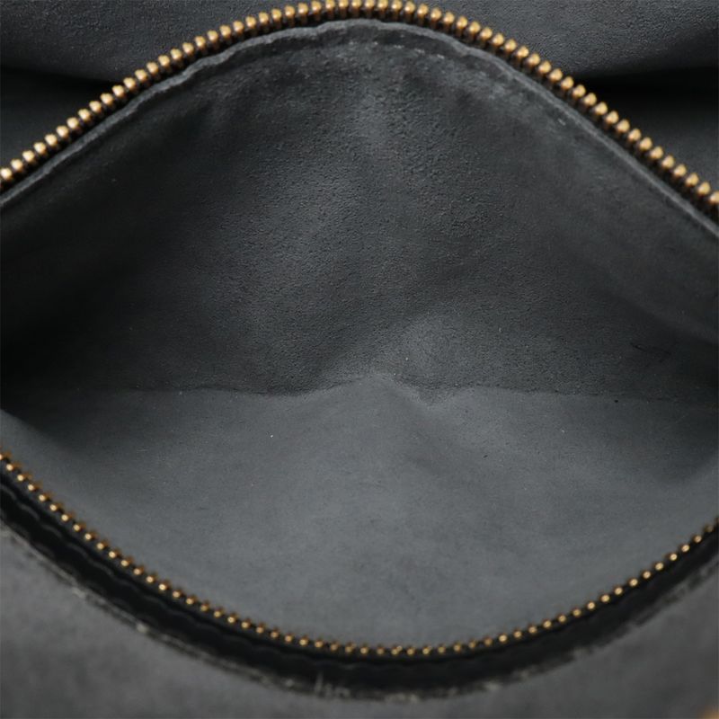 Louis Vuitton Epi Lu Sac Shoulder Bag Tote Bag Shoulder Tote Leather Noir Black